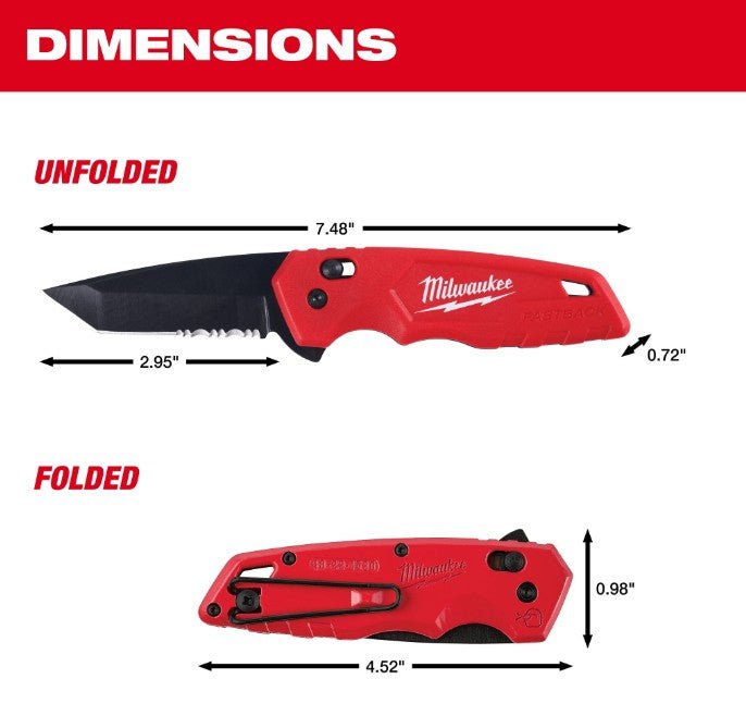 Fastback Spring Assisted Folding Knife - APEX Supply Co.