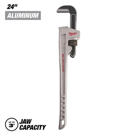Llave para tubos de aluminio de 24"