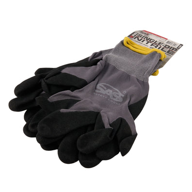 Single Dip Nitrile Palm W/ Sandy Finish Gloves - Xl