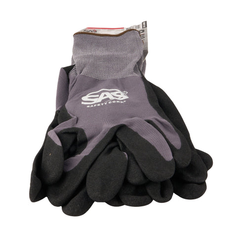 Single Dip Nitrile Palm W/Sandy Finish Gloves -Xxl