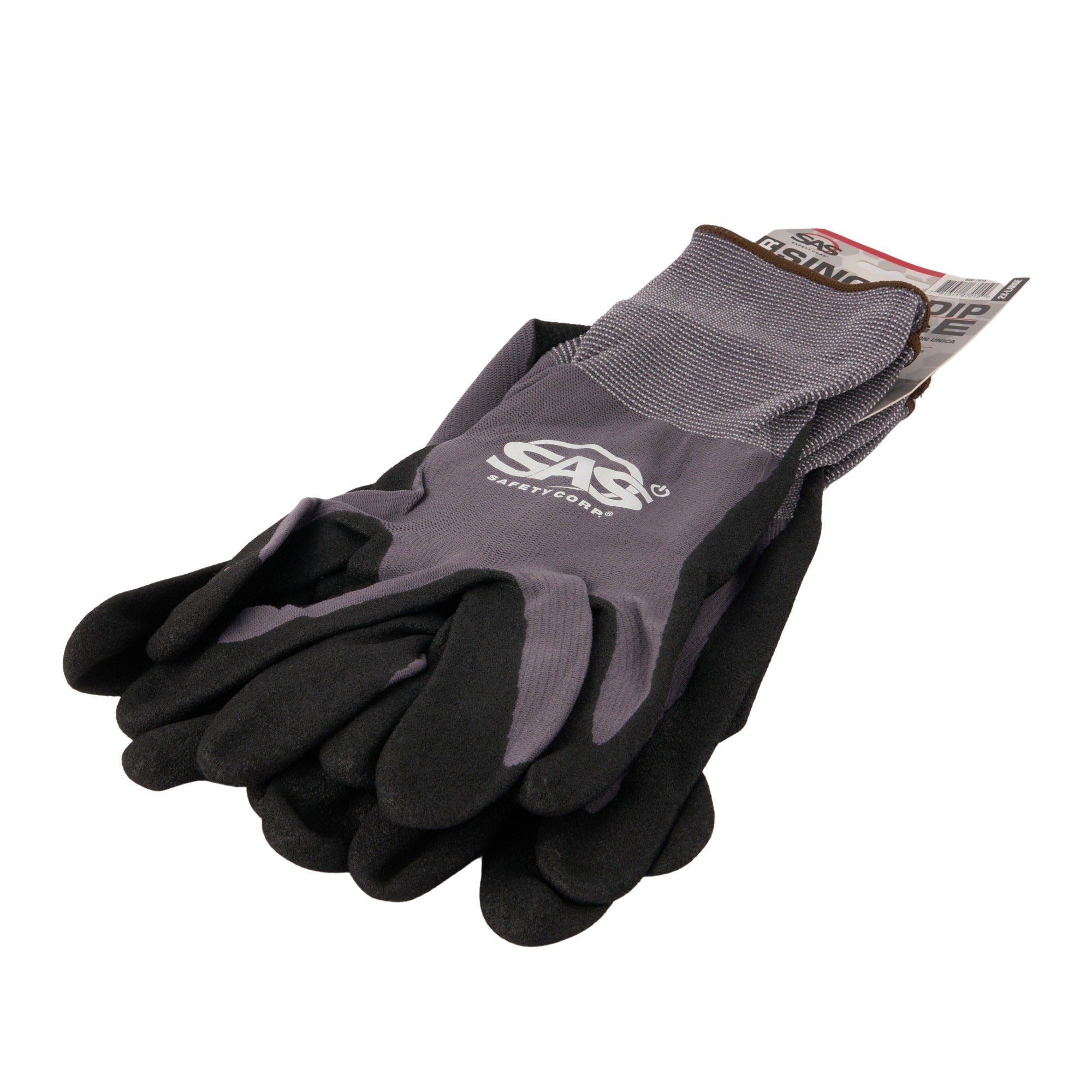 Single Dip Nitrile Palm W/Sandy Finish Gloves -Xxl
