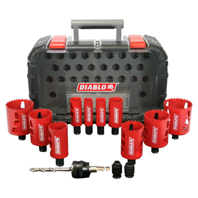 Diablo 14 Pc Hole Saw Kit