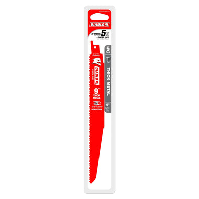Diablo 9"Steel Demon Metal Demolition Blade 8/10Tpi