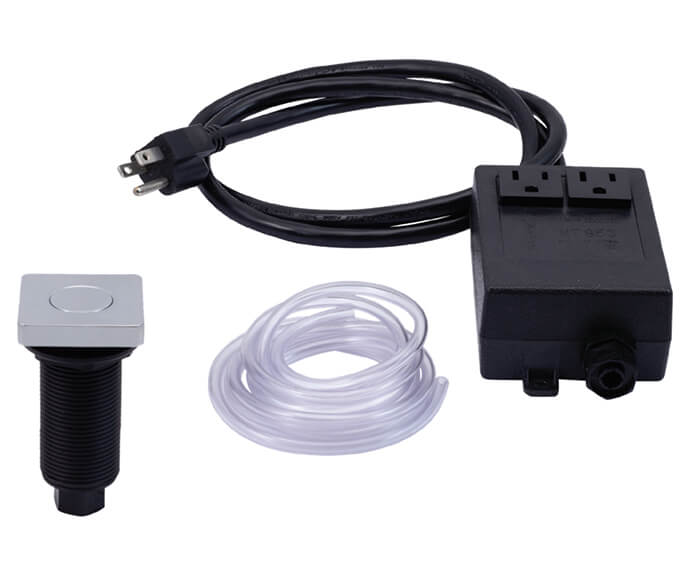 Mt962/Brn Mountain Plumbing Square Flush Disp Air Switch - APEX Supply Co.