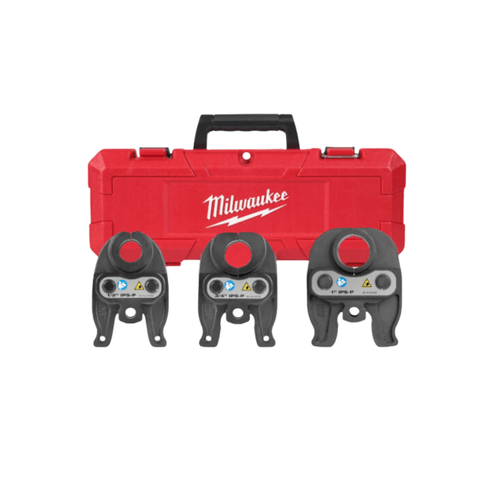 Milwaukee 1/2" - 1" M18 Black Iron Press Jaw Kit - APEX Supply Co.