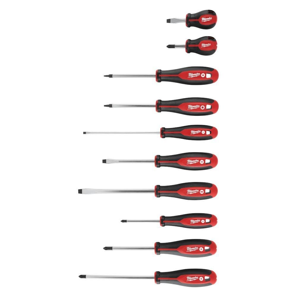 MILWAUKEE 48-22-2710 SCREWDRIVER 10PC KIT - APEX Supply Co.