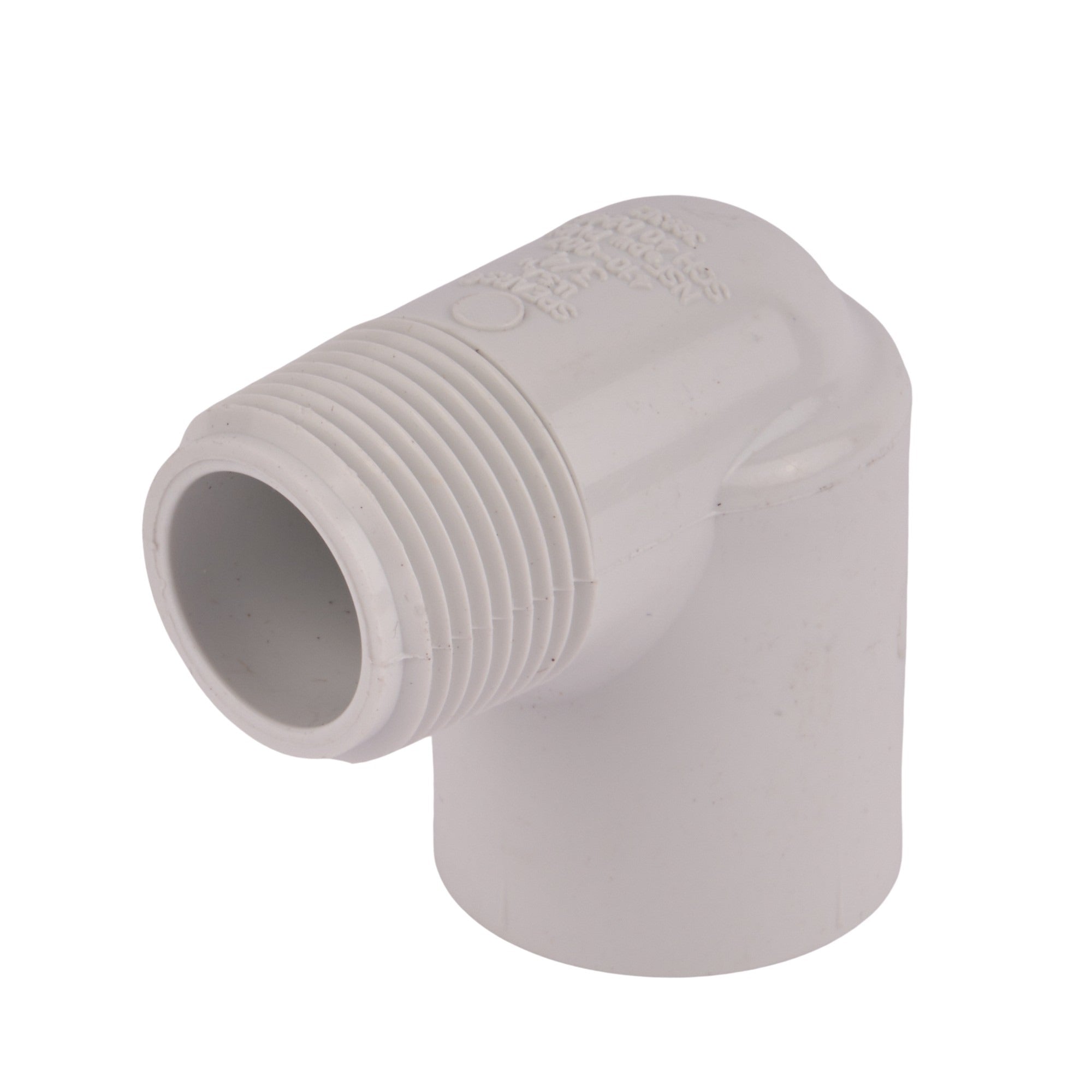 PVC Schedule 40 90° Street Elbow (Socket x MIP) 3/4"