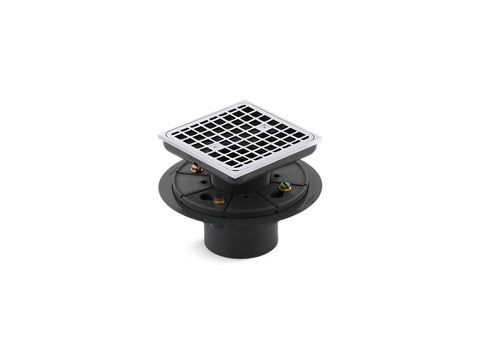 K - 9136 - Cp Kohler Grid Shower Drain Chrome - APEX Supply Co.