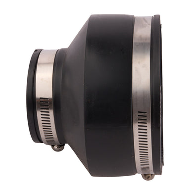 Flexible Adapter (Cast Iron-Copper Tuning-Lead-Steel-PVC) 4" x 2"