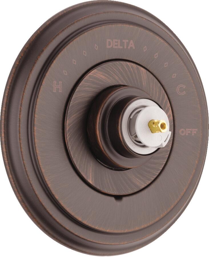 Delta Cassidy Monitor 14 Series Single Function Pressure Balanced Valve Trim Only - Less Handles and Rough In - APEX Supply Co.