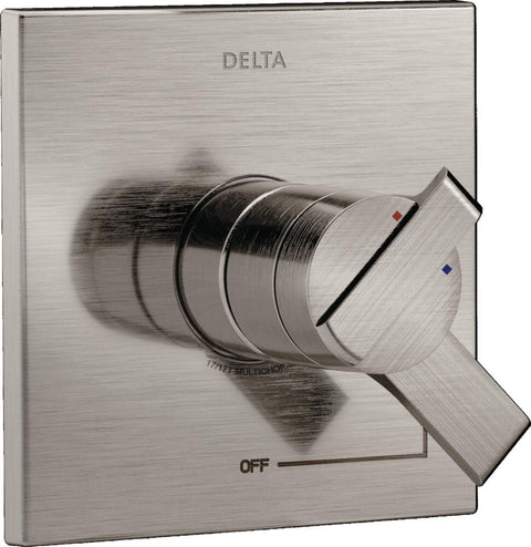 Delta Ara Monitor 17 Series Dual Function Pressure Balanced Valve Trim Only with Integrated Volume Control - Less Rough - In Valve - APEX Supply Co.