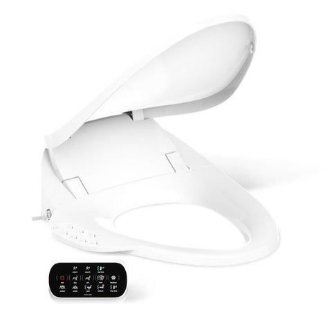 KOHLER C3 - 230 Elongated Bidet Seat with Heated Water, UV Self - Cleaning Wand & Touchscreen Remote - APEX Supply Co.