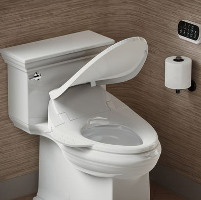 KOHLER C3 - 230 Elongated Bidet Seat with Heated Water, UV Self - Cleaning Wand & Touchscreen Remote - APEX Supply Co.
