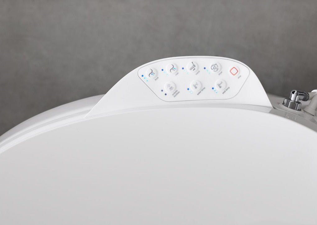 KOHLER C3 - 230 Elongated Bidet Seat with Heated Water, UV Self - Cleaning Wand & Touchscreen Remote - APEX Supply Co.