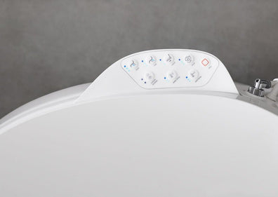 KOHLER C3 - 230 Elongated Bidet Seat with Heated Water, UV Self - Cleaning Wand & Touchscreen Remote - APEX Supply Co.