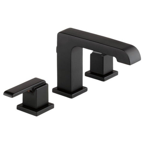 Delta Ara Widespread Bathroom Faucet - Includes Metal Pop - Up Drain Assembly - APEX Supply Co.