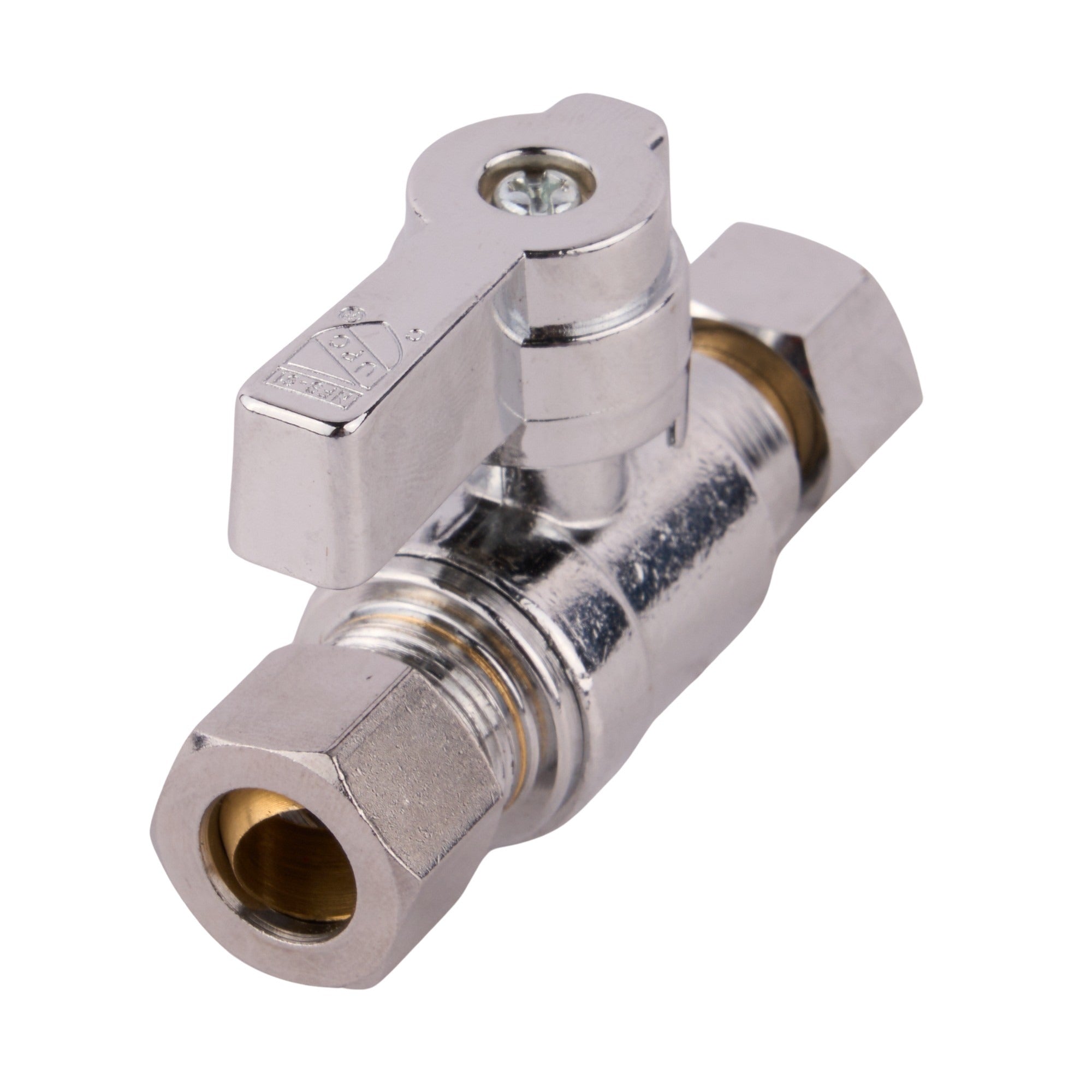 Chrome 1/4 Turn Compression Stop – APEX Supply Co.