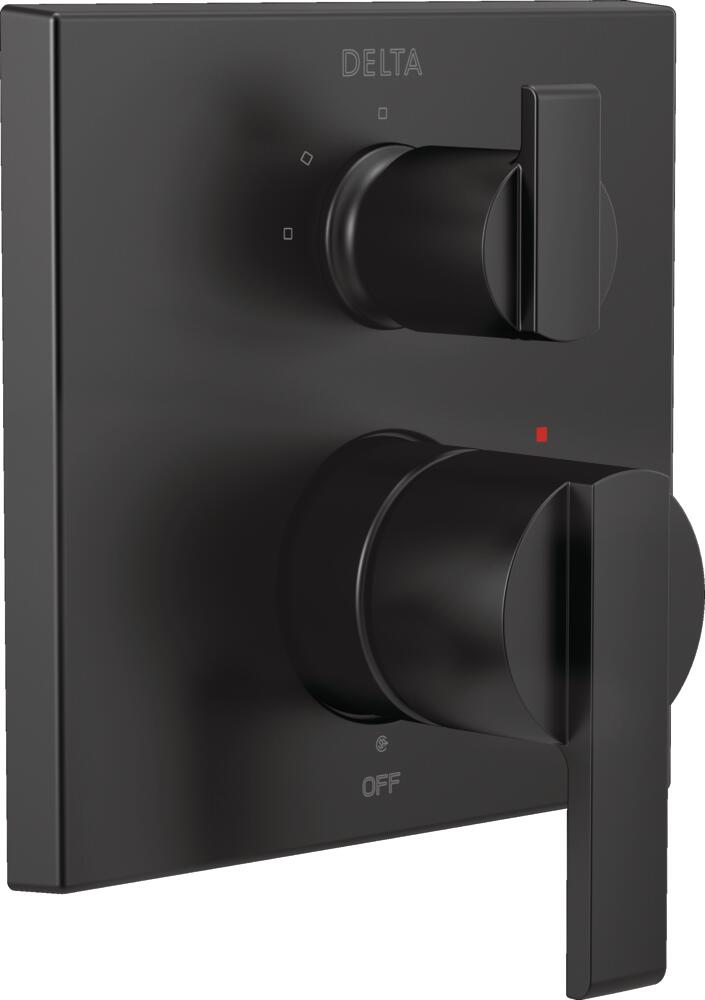 Delta Ara 14 Series Pressure Balanced Valve Trim with Integrated 3 Function Diverter for Two Shower Applications - Less Rough - In - APEX Supply Co.