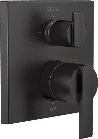 Delta Ara 14 Series Pressure Balanced Valve Trim with Integrated 3 Function Diverter for Two Shower Applications - Less Rough - In - APEX Supply Co.
