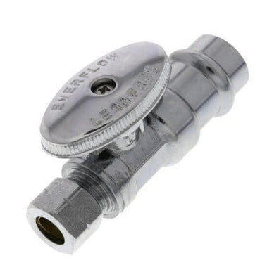 P82212Prnl Everflow 1/4 Trn Str Stop X 3/8 Comp - APEX Supply Co.