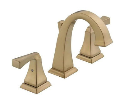 Delta Dryden Widespread Bathroom Faucet with Pop - Up Drain Assembly - APEX Supply Co.