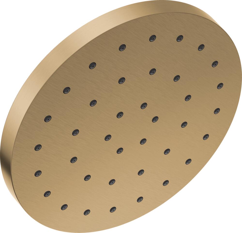 Delta Universal Showering 12" Round 2.5 GPM Single Function Rain Shower Head with H2Okinetic Technology - APEX Supply Co.