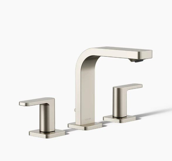 Kohler Parallel Widespread Bathroom Faucet with Pop - Up Drain Assembly - APEX Supply Co.