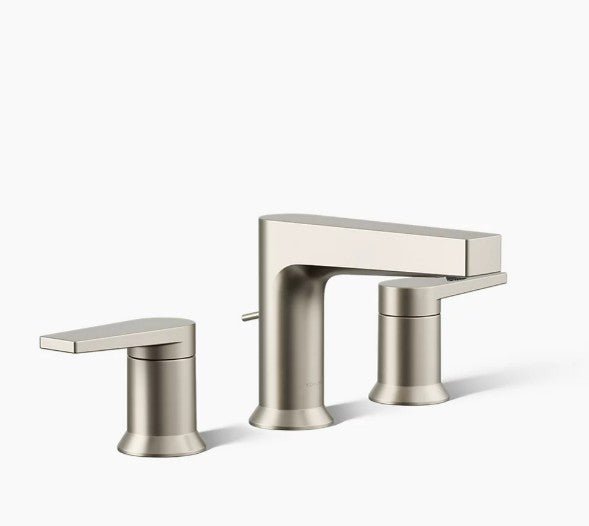 Kohler Taut 1.2 GPM Widespread Bathroom Faucet with Pop - Up Drain Assembly - APEX Supply Co.