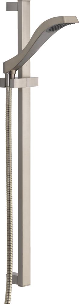Delta 1.75 GPM Dryden Hand Shower Package - Includes Hand Shower, Slide Bar, Hose, and Limited Lifetime Warranty - APEX Supply Co.