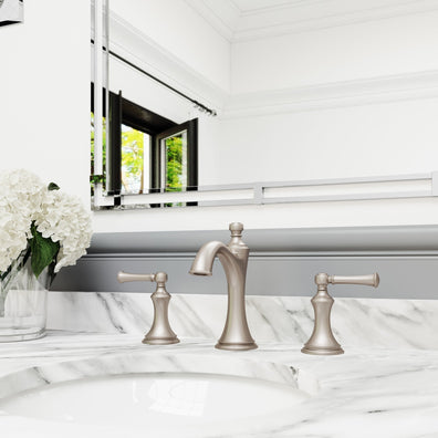 Pfister Tisbury Widespread Bathroom Faucet with Pop - Up Drain Assembly - APEX Supply Co.