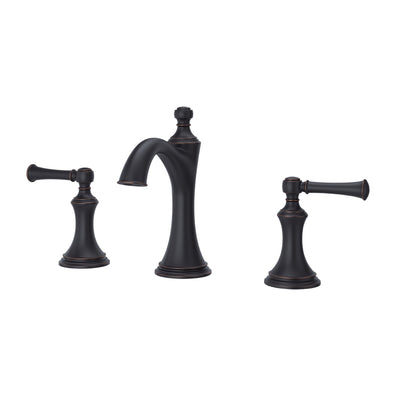 Pfister Tisbury Widespread Bathroom Faucet with Pop - Up Drain Assembly - APEX Supply Co.