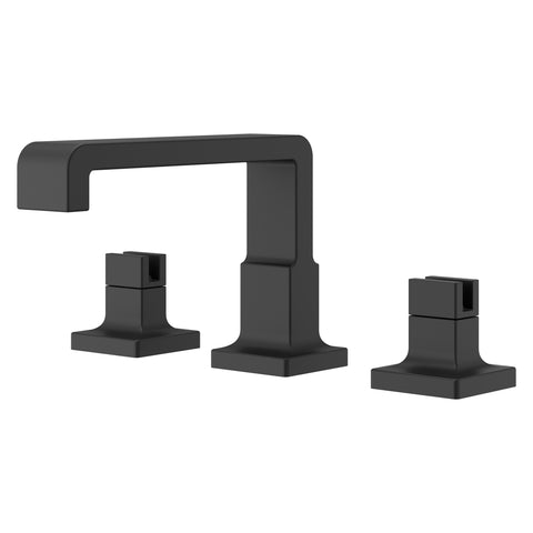 Pfister Verve 1.2 GPM Widespread Bathroom Faucet with Pop - Up Drain Assembly and Push & Seal and UltraSeal Technologies - Less Handles - APEX Supply Co.