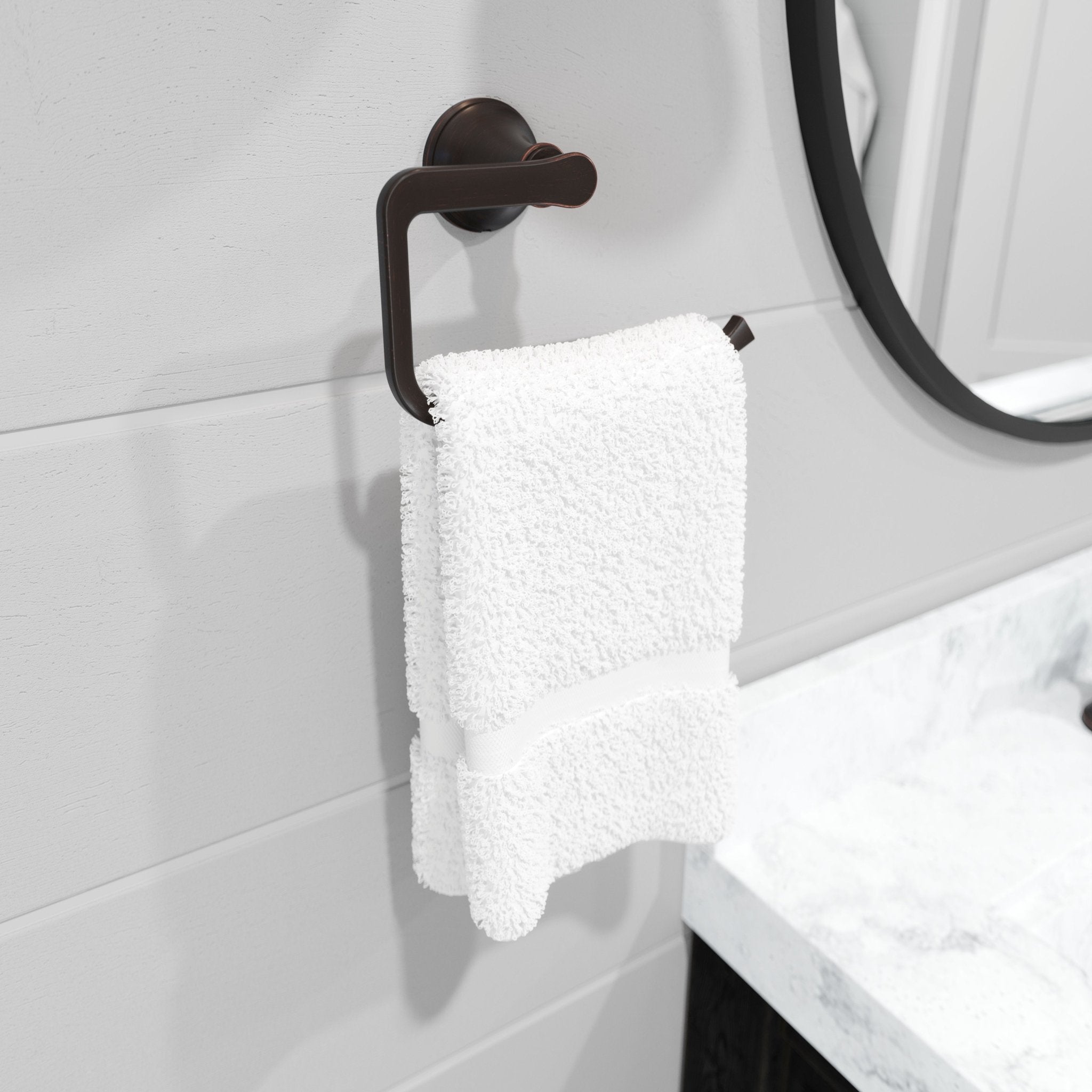 Pfister Woodbury 7 - 5/8" Wall Mounted Towel Ring - APEX Supply Co.