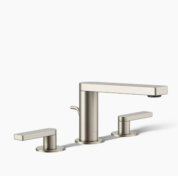 Kohler Composed Widespread Bathroom Faucet with Lever Handles - Pop Up Included - APEX Supply Co.