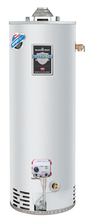 Bradford White 50 Gallon Water Heater 6 Year/6 Year Warrantee (Liquid Propane)