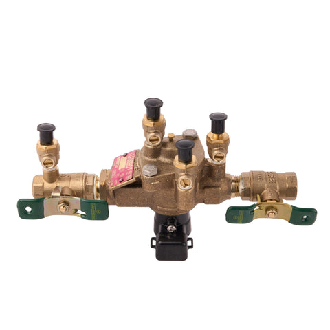 1/2" Lead Free Bronze RPZ w/ Flood Sensor (009QT) - APEX Supply Co.