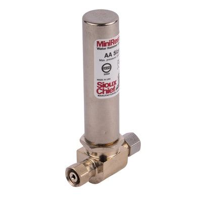 Female Compression Tee Mini-Rester Water Hammer Arrestor 1/4" x 1/4"