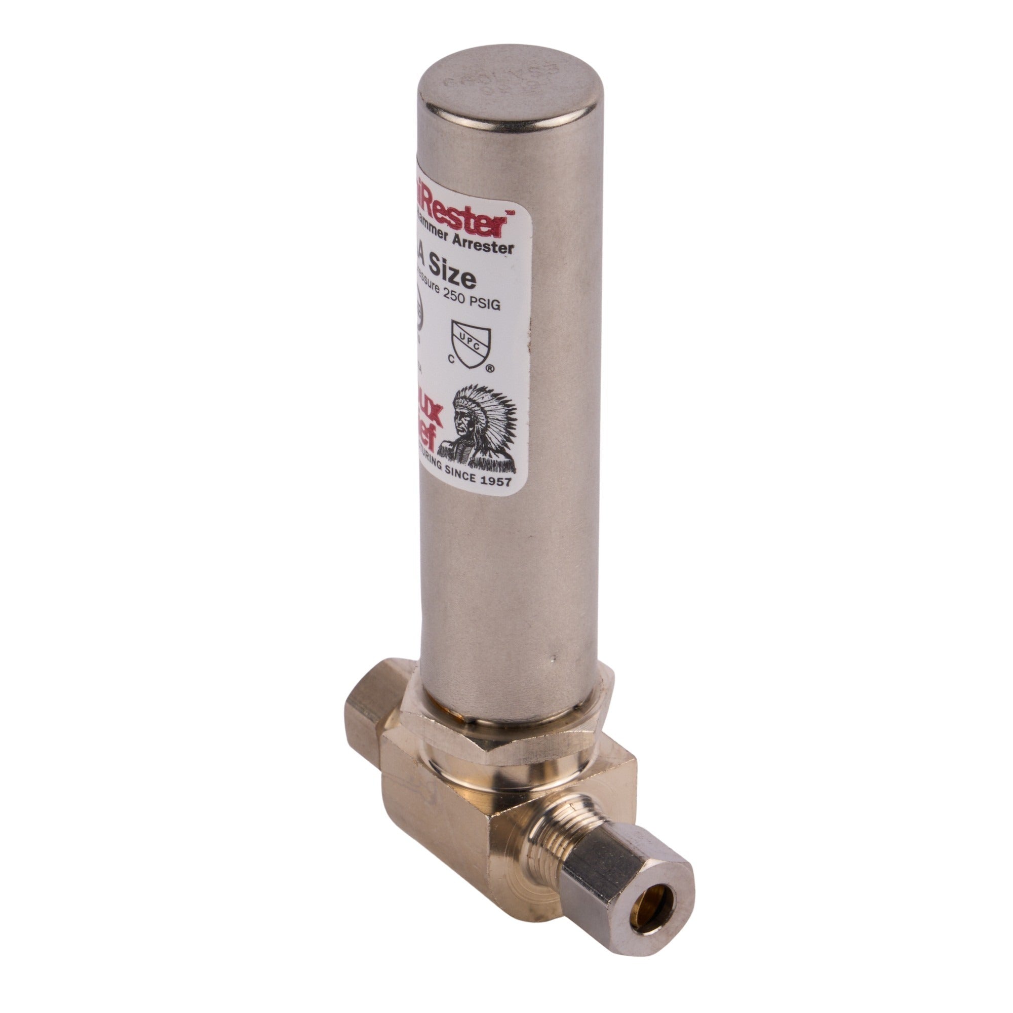 Female Compression Tee Mini-Rester Water Hammer Arrestor 1/4" x 1/4"
