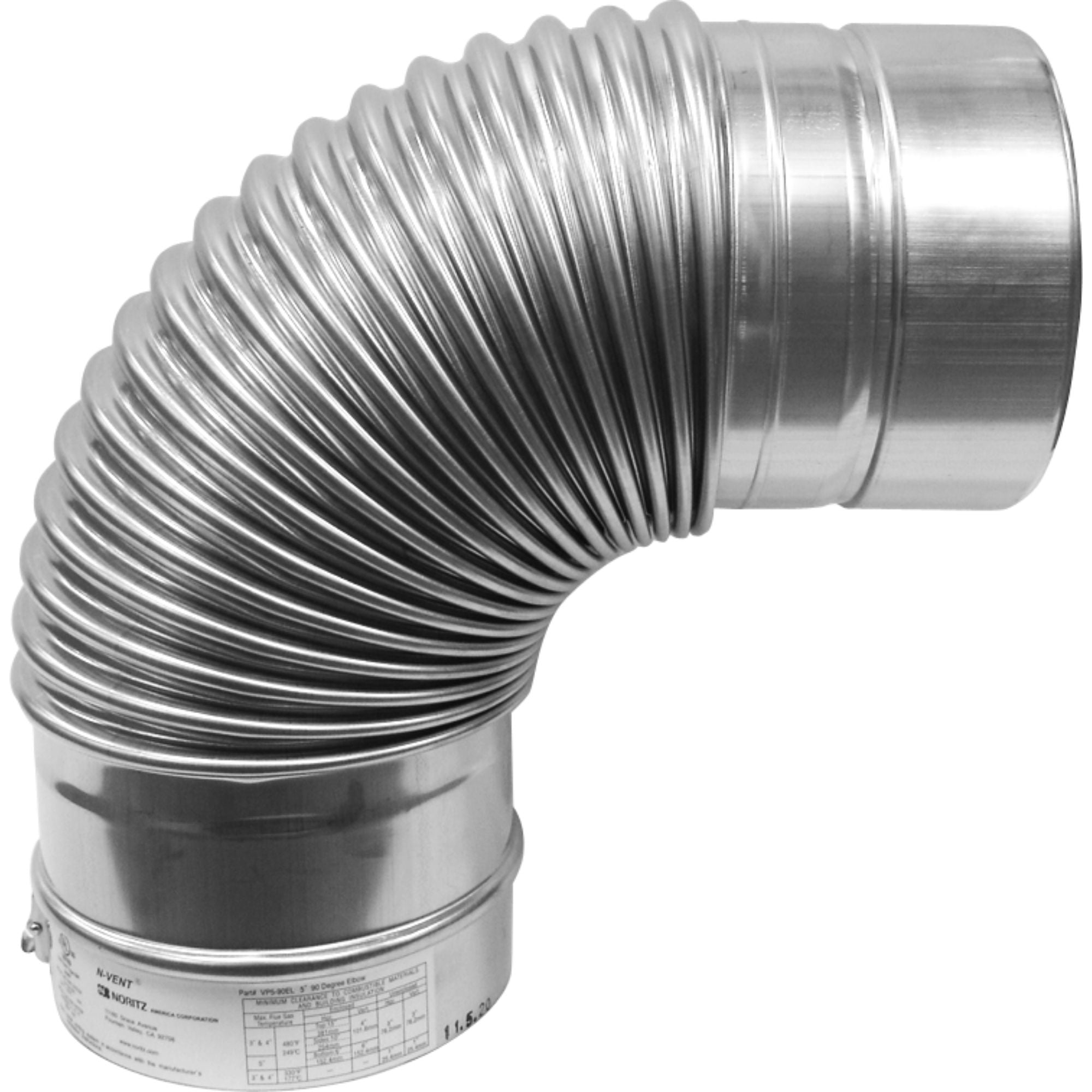 Noritz 4" 90 Elbow - APEX Supply Co.