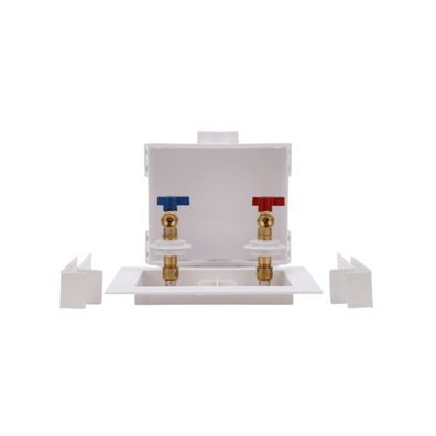 Oatey Plastic Washing Machine Outlet Box w/ Valve – 38530 - APEX Supply Co.