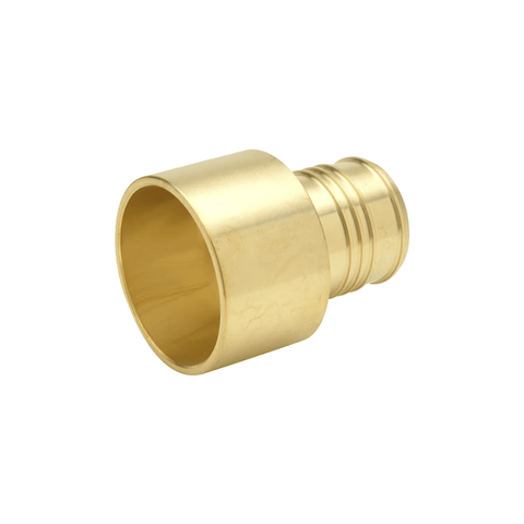PEX Brass Barb x Female Sweat Adapter - APEX Supply Co.