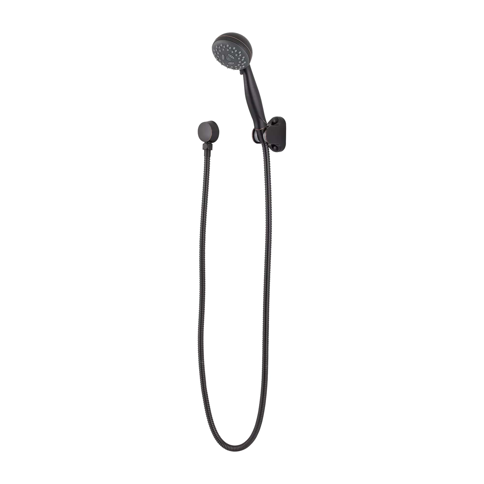 Pfister Pfirst 1.8 GPM Multi - Function Hand Shower - With Hose, Mounting Bracket, and Wall Supply - APEX Supply Co.