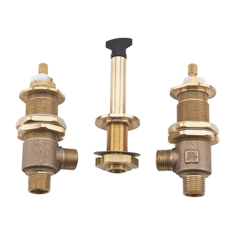 Pfister 1/2 Inch Rough In Valve for Double Handle Roman Tub Faucets (Variable Spread) - APEX Supply Co.