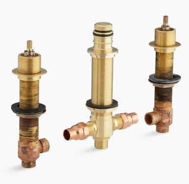 Kohler 1/2 Inch High - Flow Valve System with Diverter for Finished - Deck or Rim - Mount Installation Only - APEX Supply Co.