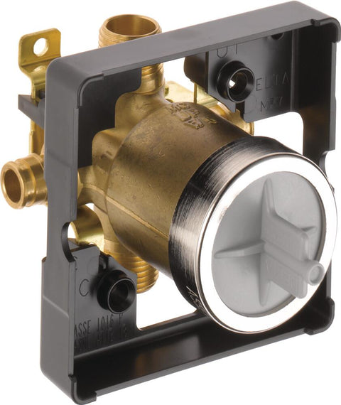 Delta Universal Mixing Rough - In Valve with PEX Cold Expansion Inlets and Universal 1/2" Outlets - APEX Supply Co.