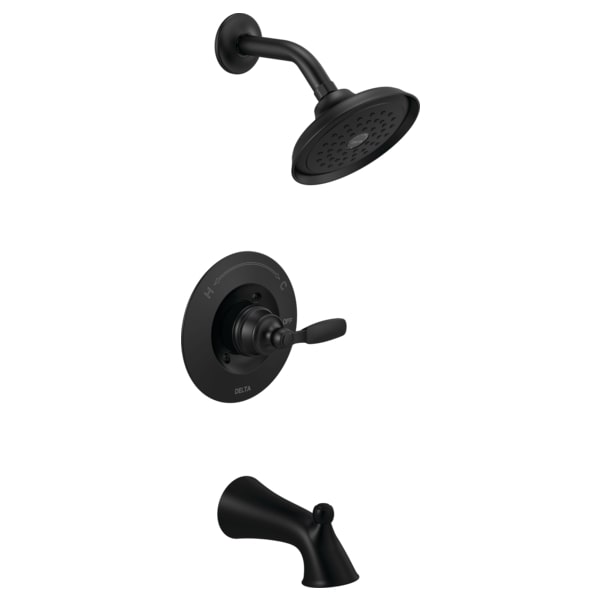 Delta Woodhurst Tub and Shower Trim Package with 1.75 GPM Single Function Shower Head - APEX Supply Co.