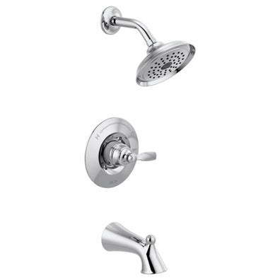 Delta Woodhurst Tub and Shower Trim Package with 1.75 GPM Single Function Shower Head - APEX Supply Co.