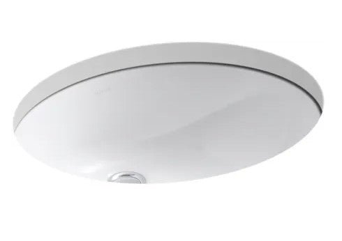 Kohler Caxton 19 - 1/4" Undermount Bathroom Sink with Overflow - APEX Supply Co.