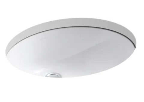 Kohler Caxton 19-1/4" Undermount Bathroom Sink with Overflow