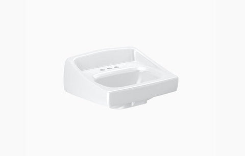 Sloan Vitreous China Wall - Mounted Backsplash Lavatory - APEX Supply Co.
